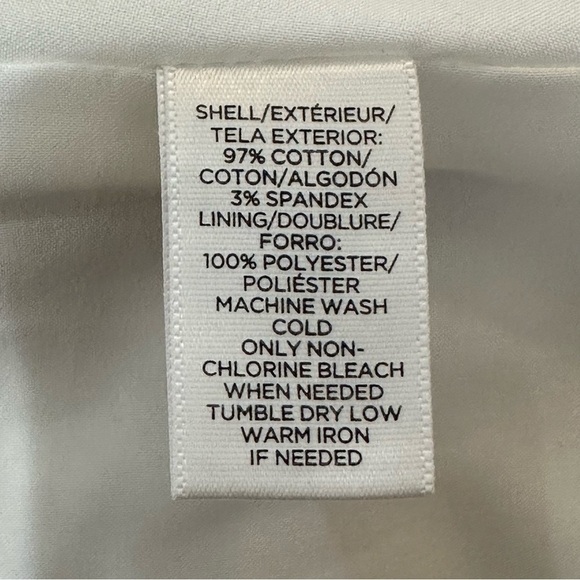 Loft Pencil Skirt White Mustard Floral Career Office Summer Spring - Picture 5 of 6